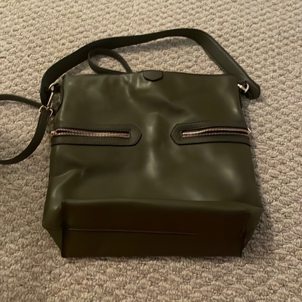 Dark Green Purse.